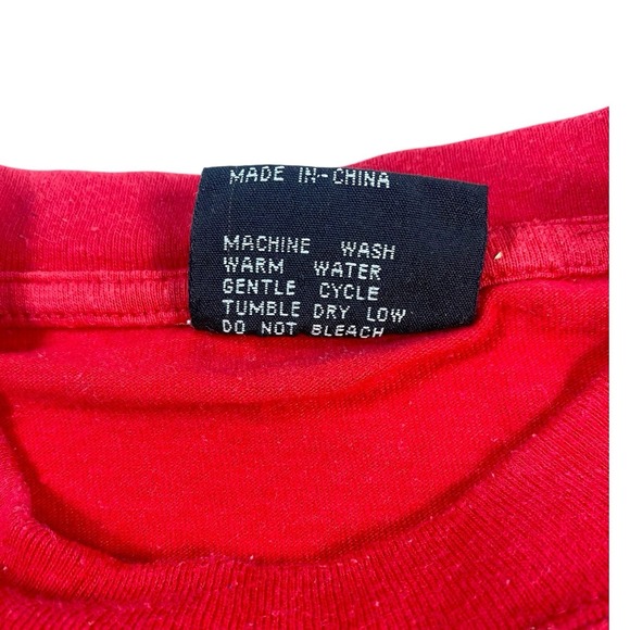 Vintage 1994 Galaxy Taz Tasmanian Devil Christmas T-Shirt Mens XXL Warner Bros - Picture 5 of 11